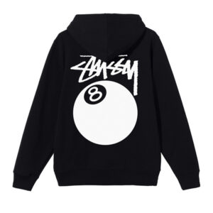 Stussy 8 Ball Hoodie - Black