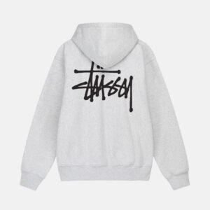 Basic Stussy Hoodie - Gray