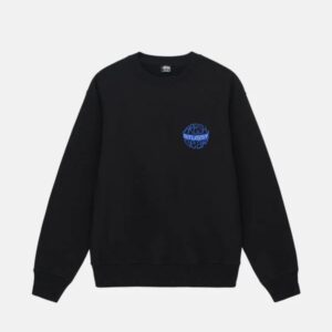 Stussy Fresh Gear Crew Sweatshirt - Black