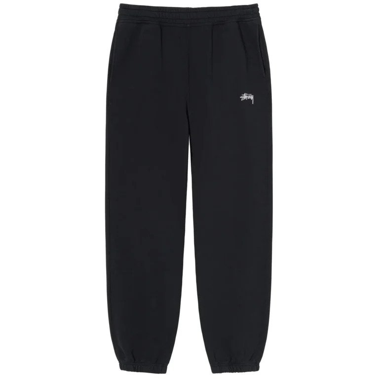 Stussy Stock Logo Black Pant