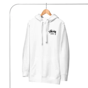 Unisex Stussy Hawaii Hoodie White